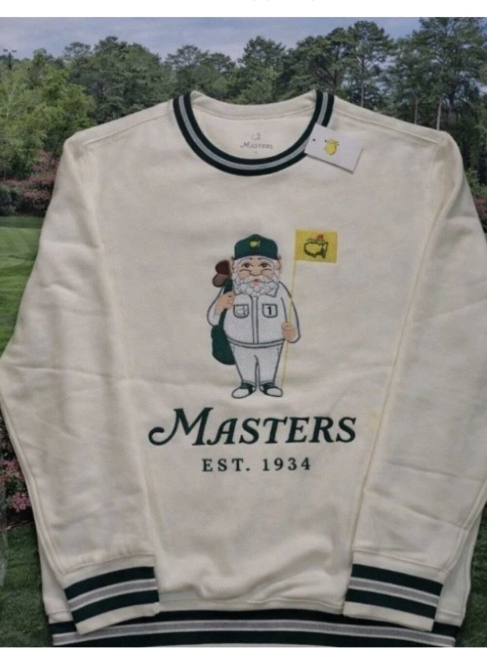 2026 NEW ITEM Masters Gnome Sweater Augusta National Golf Large Quick Ship